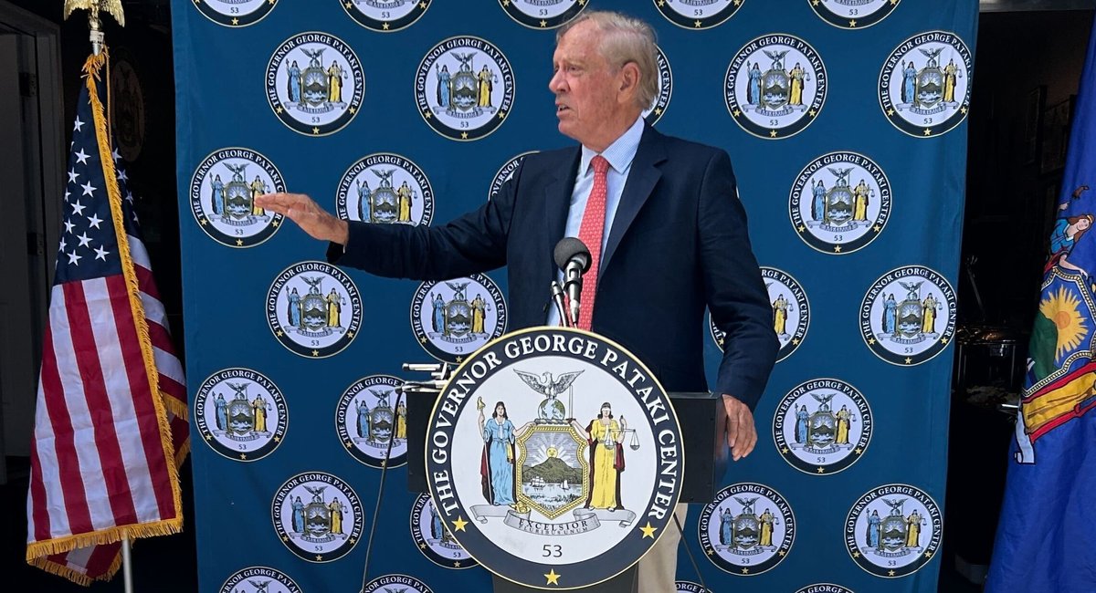 Former NY Gov. George Pataki’s modest monument to bipartisanship