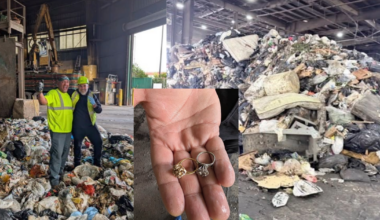 Priceless heirloom rings rescued from trash by NYC Department of Sanitation