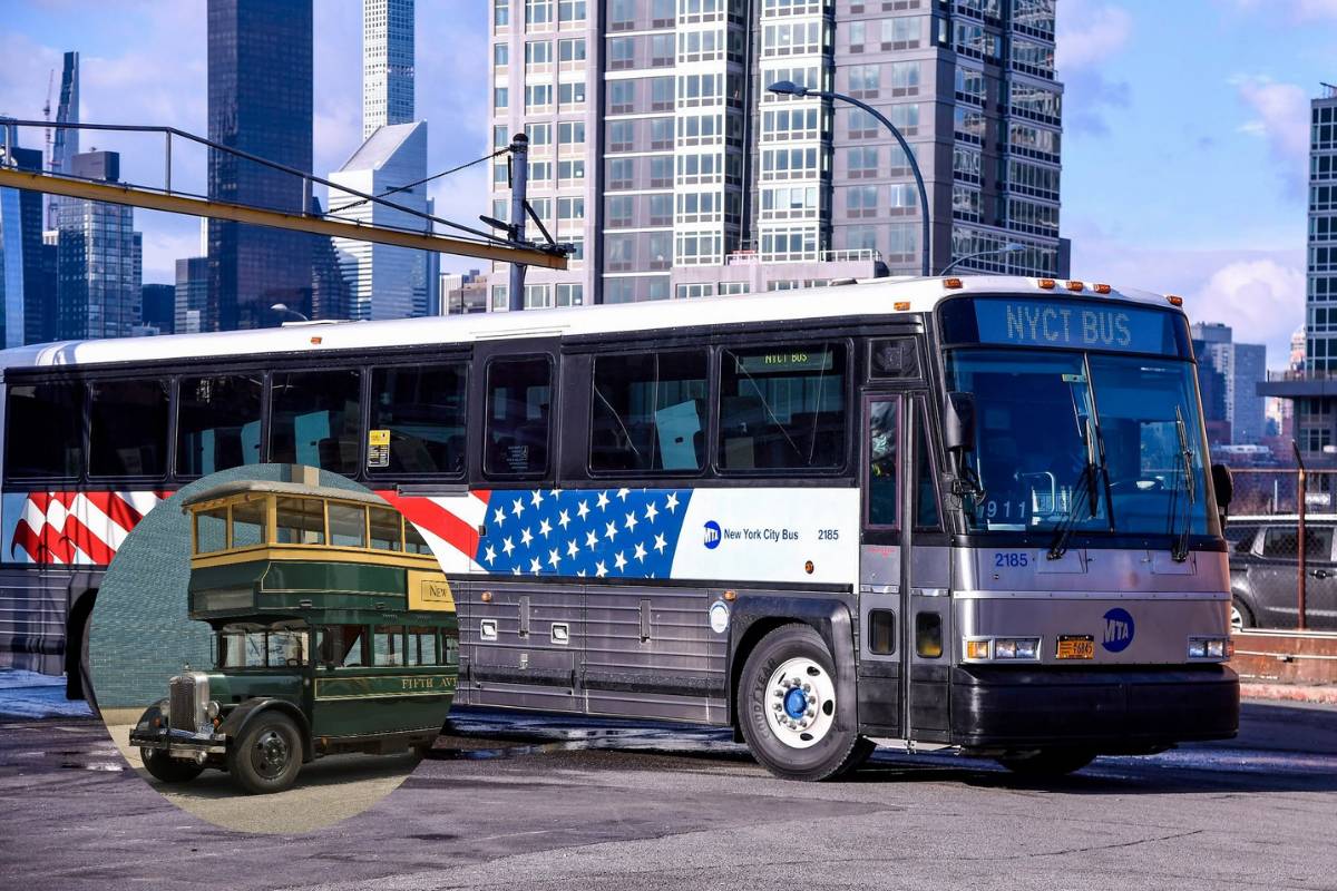 The MTA is bringing a totally free vintage bus festival to Brooklyn Bridge Park — including a rare look at the first US bus with 1950s air conditioning