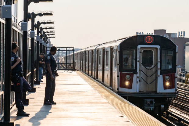 A 35-year-old man was stabbed in the abdomen at the Roosevelt Ave-82nd Street stop in Queens on Thursday.