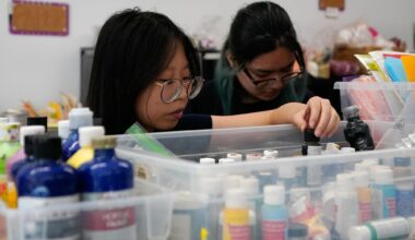 At creative reuse centers, old art supplies get a new life for cheaper