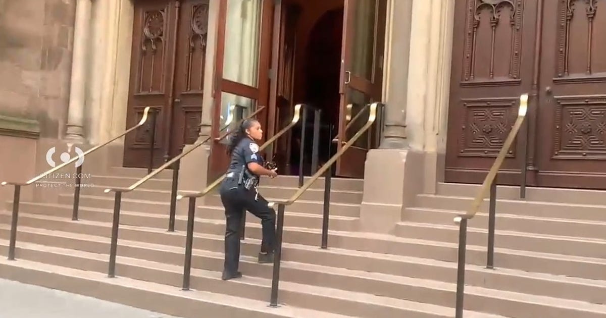 Person taken into custody after allegedly assaulting someone at Central Synagogue