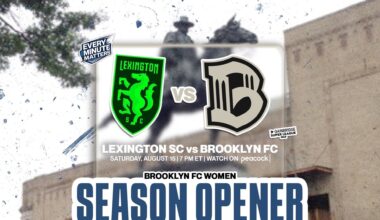 Match Preview: Lexington SC vs Brooklyn FC Women | Saturday, 7:00 PM
