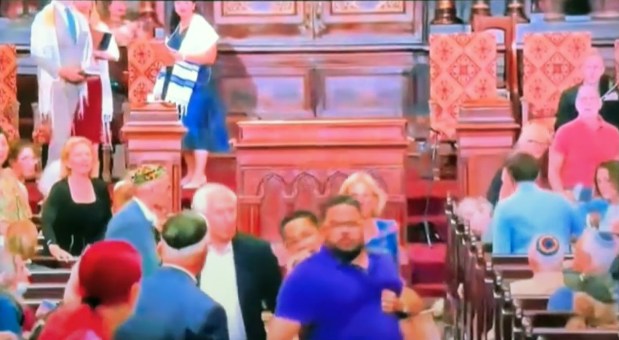 Police have filed hate crime charges against Larry Montes, who allegedly attacked two people at Central Synagogue on Lexington Ave. (Central Synagogue)