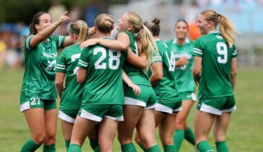 Smith Scores Two Second-Half Goals; Women's Soccer Prevails Over LIU 3-1