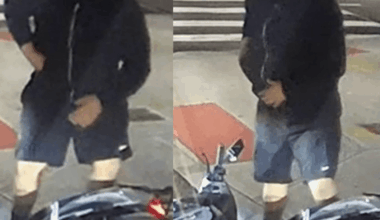 Moped rider wanted for hit-run that hurt man, 68, exiting Queens bus