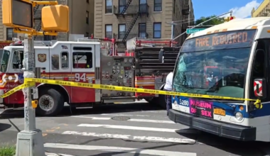 19 hospitalized following collision between FDNY truck and MTA bus