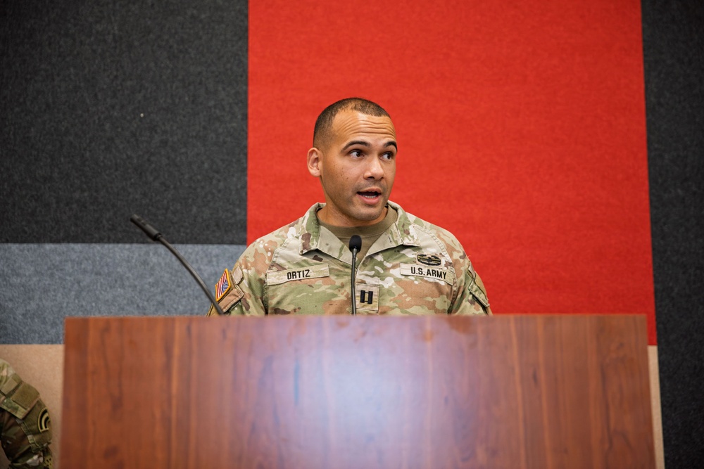 C Battery, 1-258th Field Artillery Change of Command