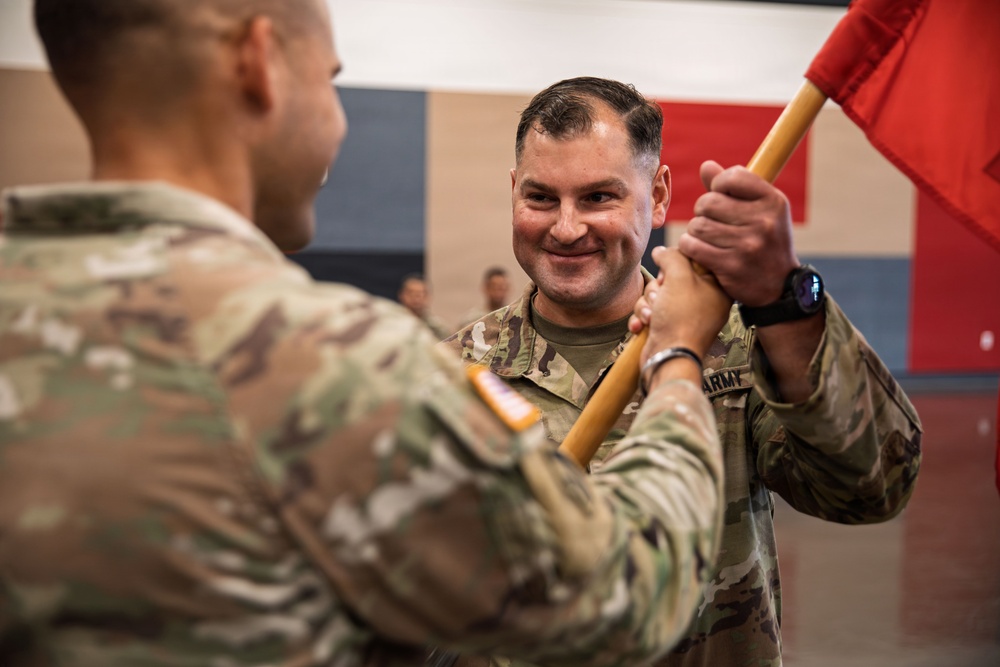 C Battery, 1-258th Field Artillery Change of Responsibility