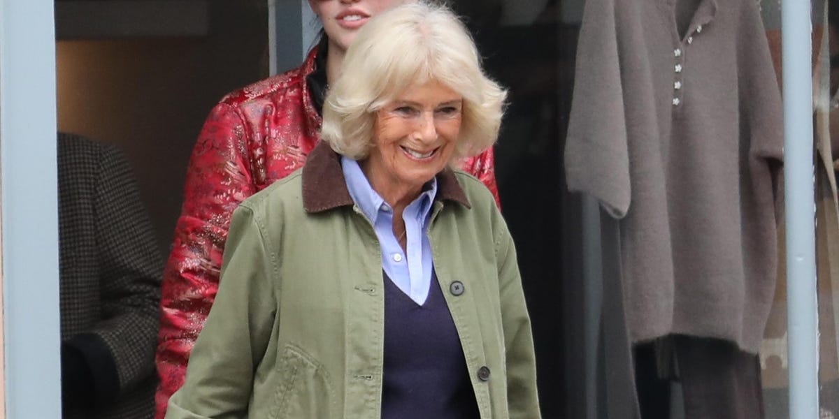 Queen Camilla Goes Shopping With Her Sister, Daughter, and Granddaughter on a Rare Family Outing in Scotland