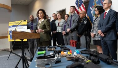 Gun groups sue over NY law that they argue effectively bans a popular Glock