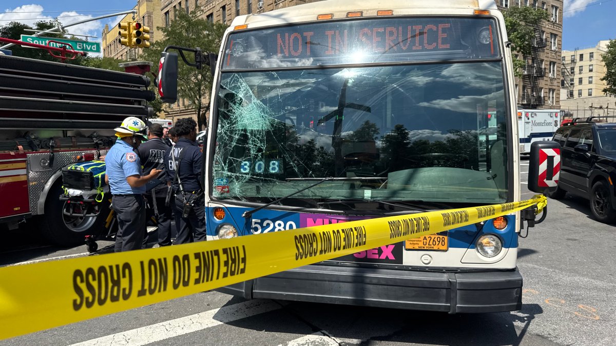 Bronx MTA bus vs. FDNY truck sends 19 to hospitals – NBC New York