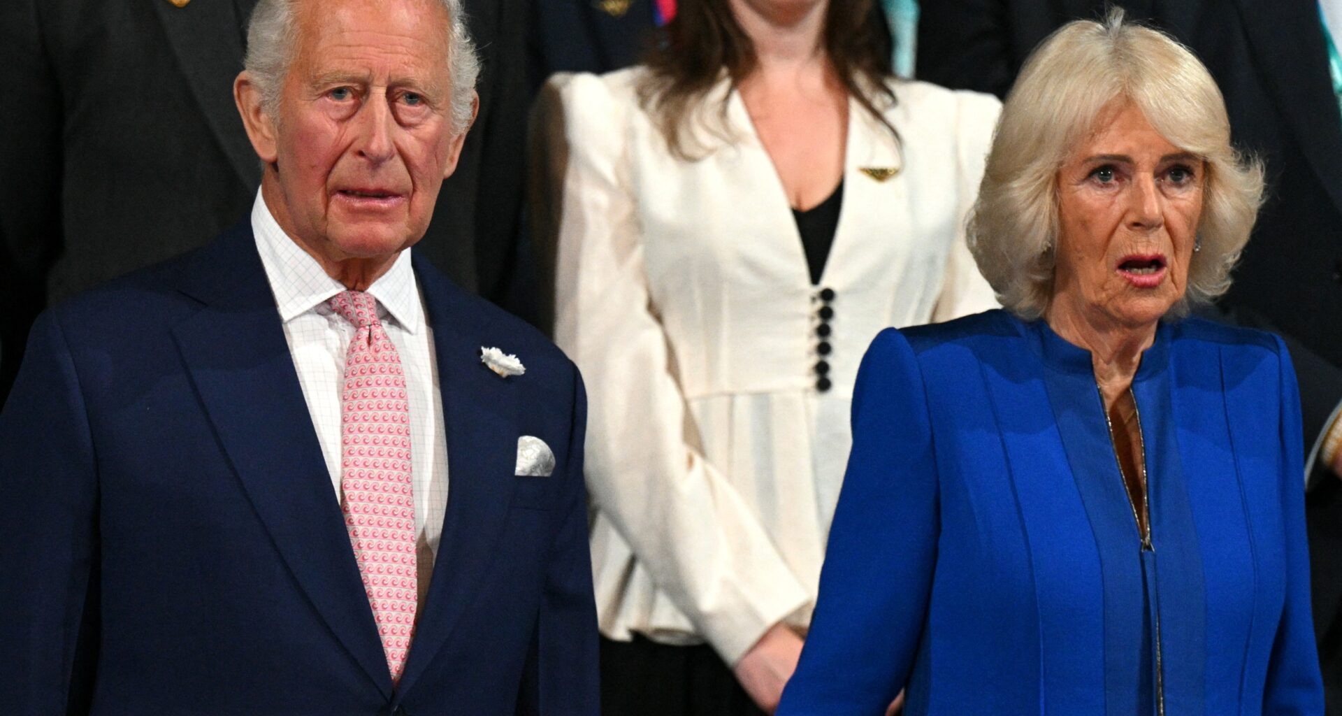 Britain's King Charles III Britain's Queen Camilla