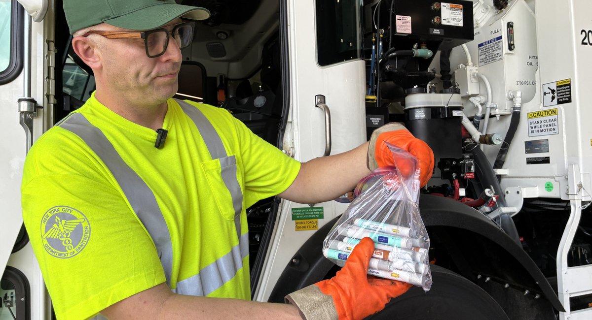 NYC sanitation workers fed up with being pricked by weight-loss drug needles