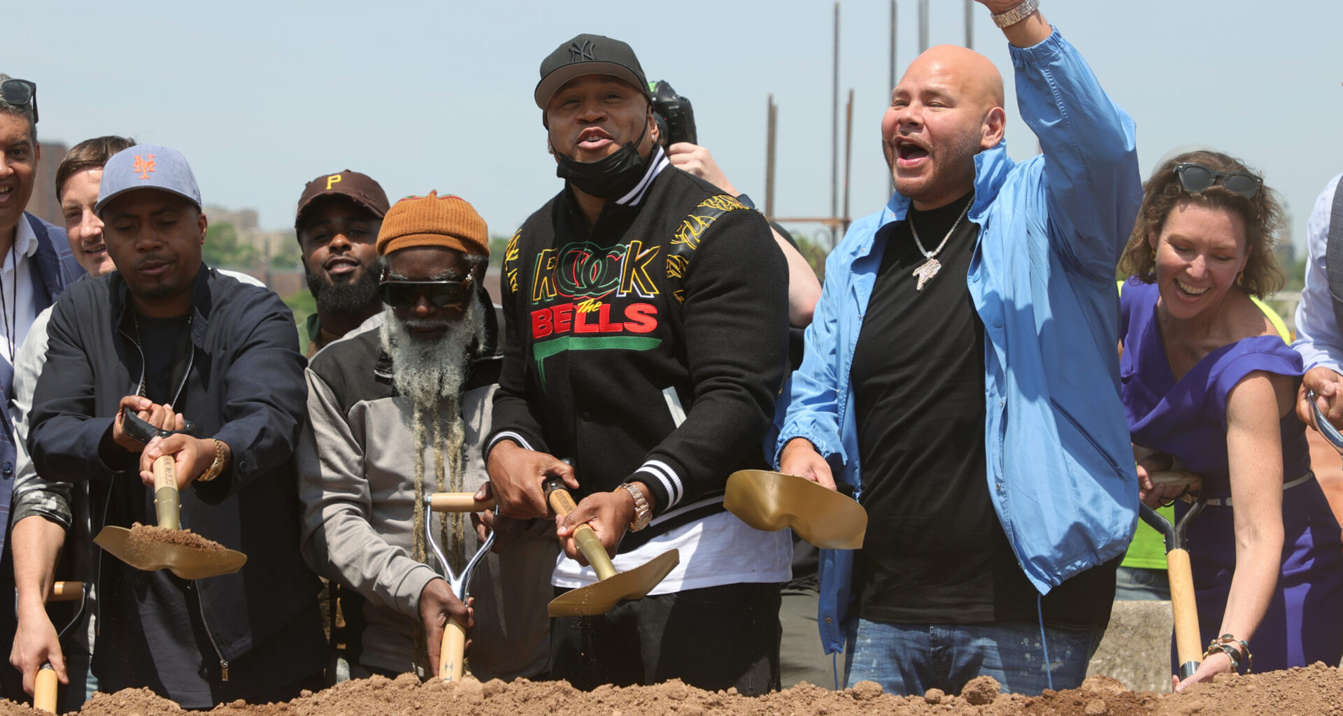 Groundbreaking of the Hip Hop Museum (instagram)