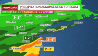 Thursday storms to bring risk of floods and damaging winds to NJ – NBC New York