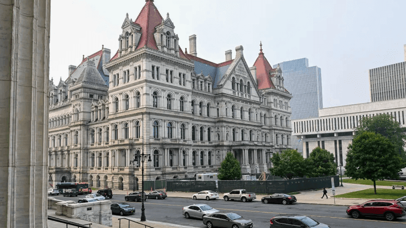 Jessica Bowie, 35, of Albany, is accused of planning an attack on the New York State Capitol. (FILE / WRGB)