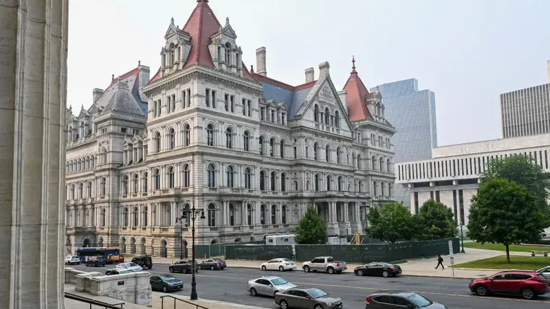 Jessica Bowie, 35, of Albany, is accused of planning an attack on the New York State Capitol. (FILE / WRGB)