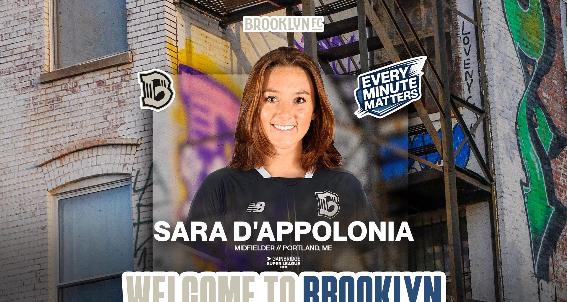 Brooklyn FC Add Globally Experienced Midfielder Sara D’Appolonia 