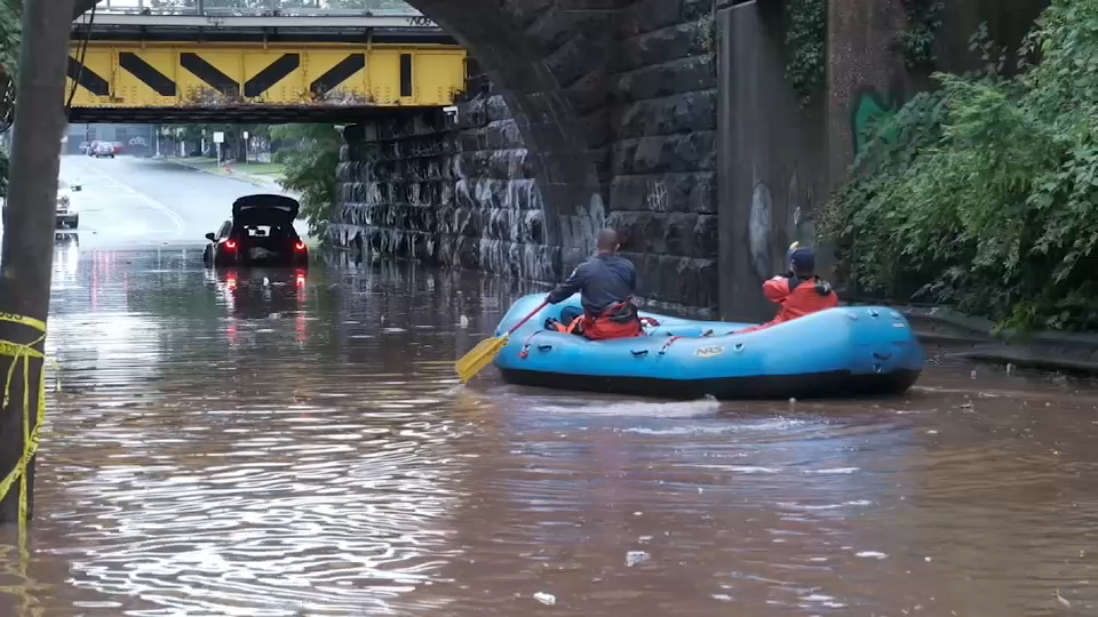 Early morning storms lead to flooding in parts of NYC, NJ