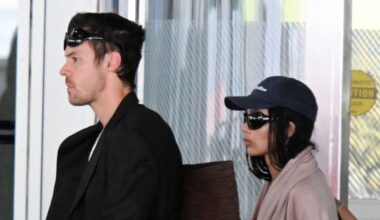 Harry Styles and Zoë Kravitz's Airport Style Is So Elevated