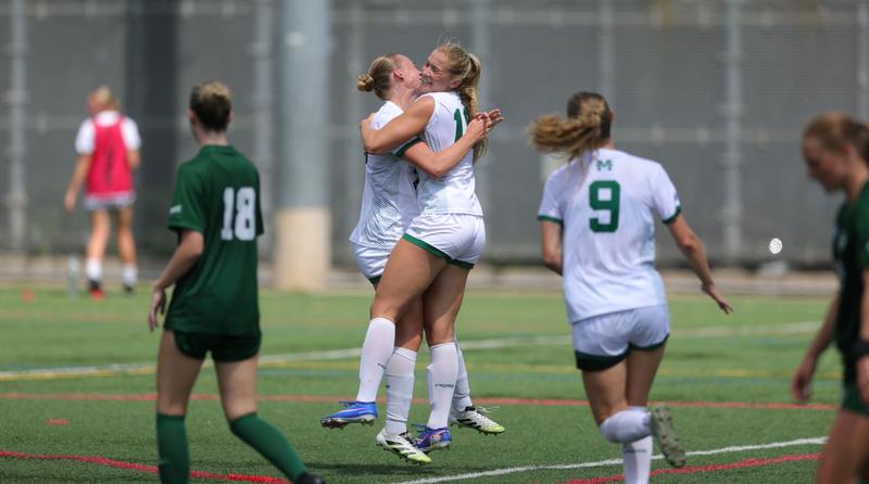 Jaspers Rip Off Three Unanswered Scores; Women's Soccer Holds Off Wagner