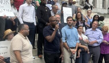 A ‘naked power grab:’ BK Dems rally against proposed rules change