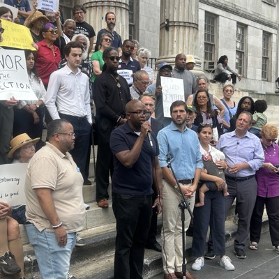 A ‘naked power grab:’ BK Dems rally against proposed rules change