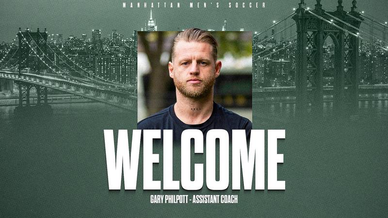 Gary Philpott Announced as Men's Soccer Assistant Coach
