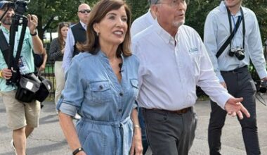 Hochul blasts tariffs at State Fair as Blakeman agrees to end formal ICE agreement