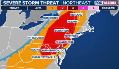 NYC Weather: Flash flooding, wind threats with Thursday storms