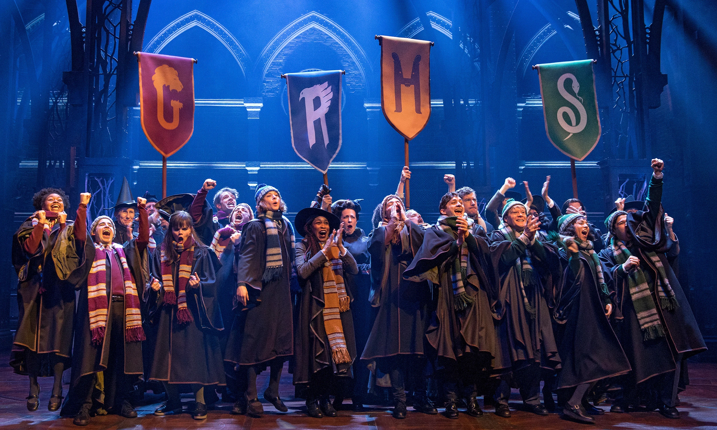 Harry Potter and the Cursed Child on Broadway — Quidditch match