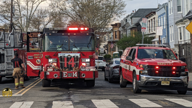 Jersey City Fire Department promotes six captains to the rank of battalion chief