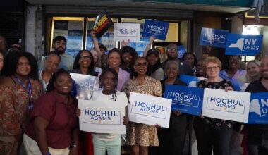 Adrienne Adams rallies Brooklyn Dems at new Prospect Lefferts Gardens field office • Brooklyn Paper