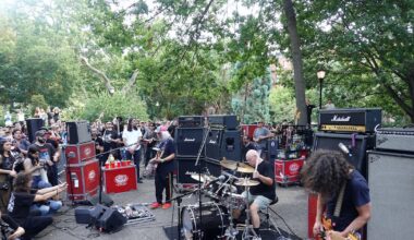 EV Grieve: A special pop up in Tompkins Square Park yesterday