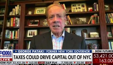 New York business and wealth exodus threatens economic standing, George Pataki warns