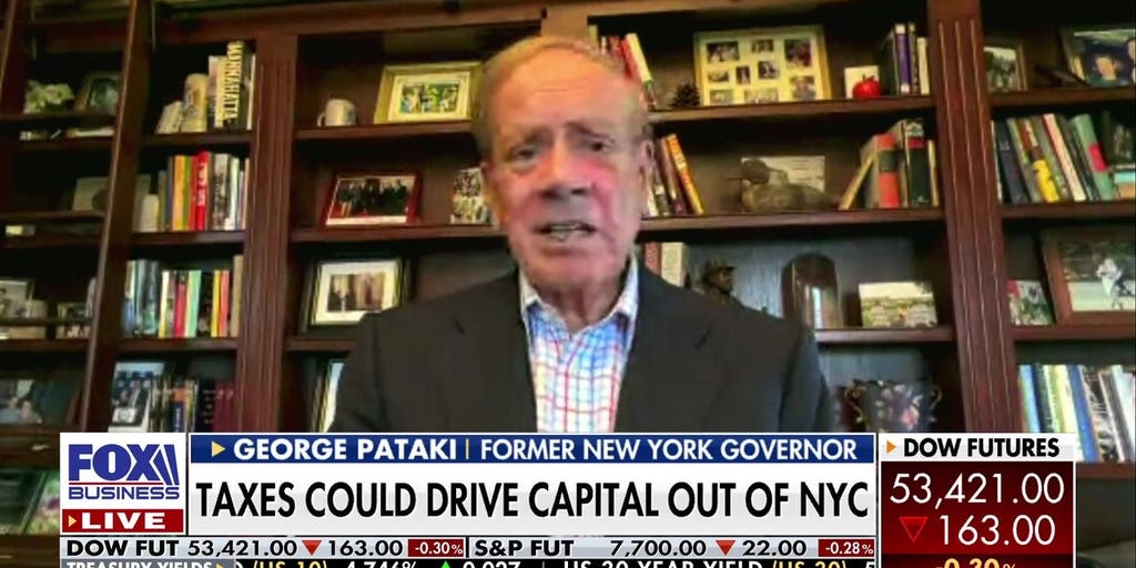 New York business and wealth exodus threatens economic standing, George Pataki warns