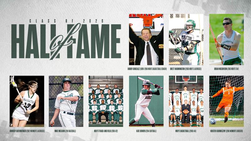Seven Individuals And Two Teams Inducted In 2026 Manhattan University Athletics Hall of Fame Class