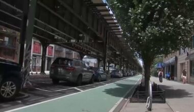 New bike lanes unveiled along dangerous stretch of road in Astoria, Queens