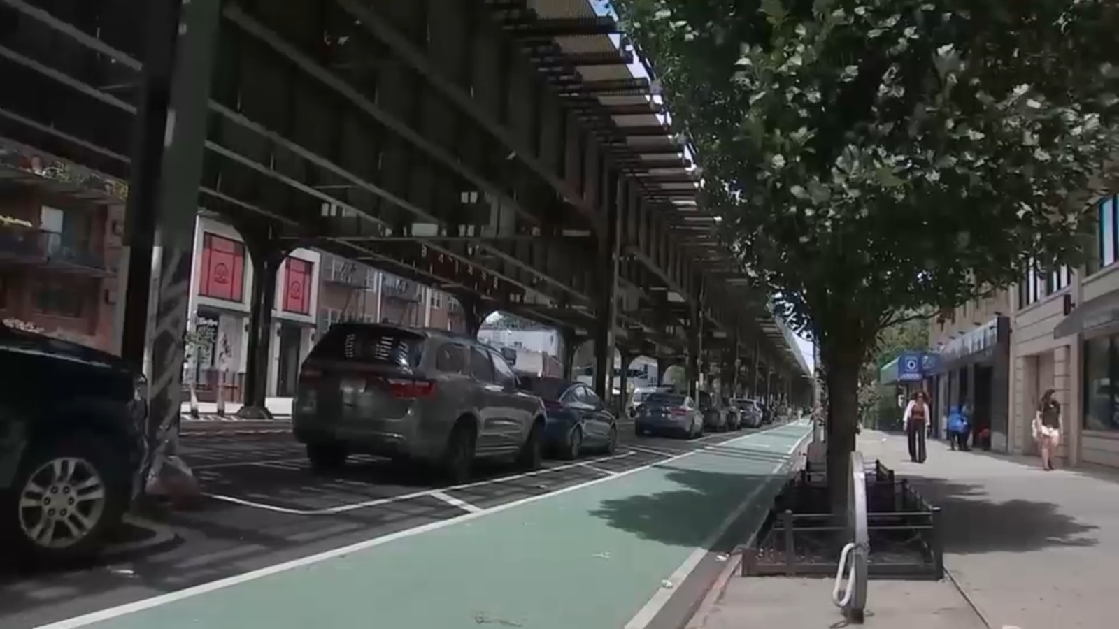New bike lanes unveiled along dangerous stretch of road in Astoria, Queens