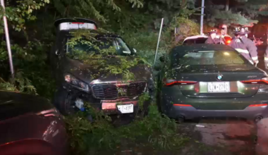 Major Deegan Expressway 3-car crash leaves 2 injured in Mott Haven, Bronx