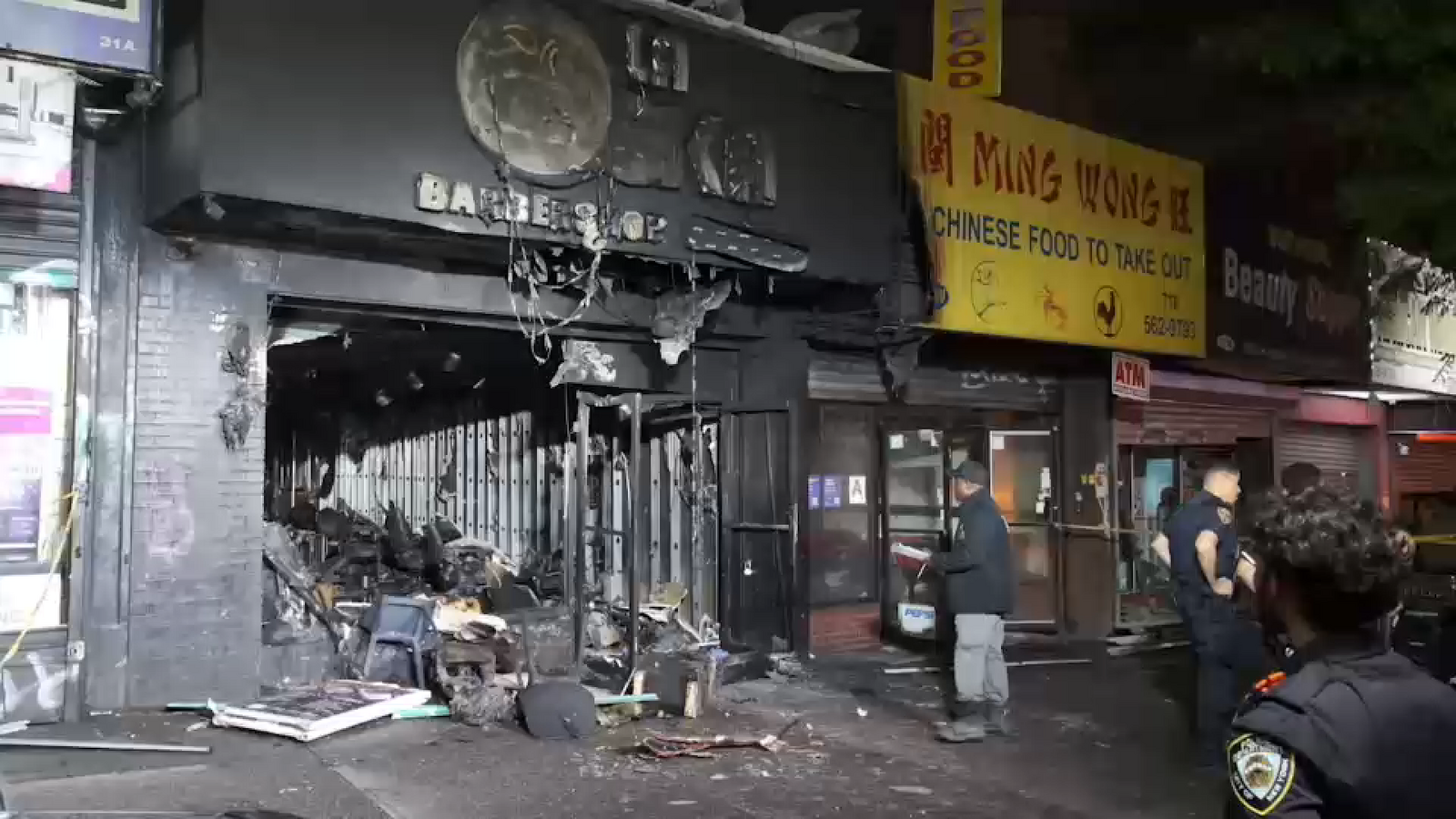 Bronx fire: 5 hurt, 2 critically, in blaze at La Roka Barber Shop in Morris Heights