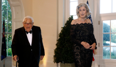 Nancy Kissinger, wife of former Secretary of State Henry Kissinger, dies at 92