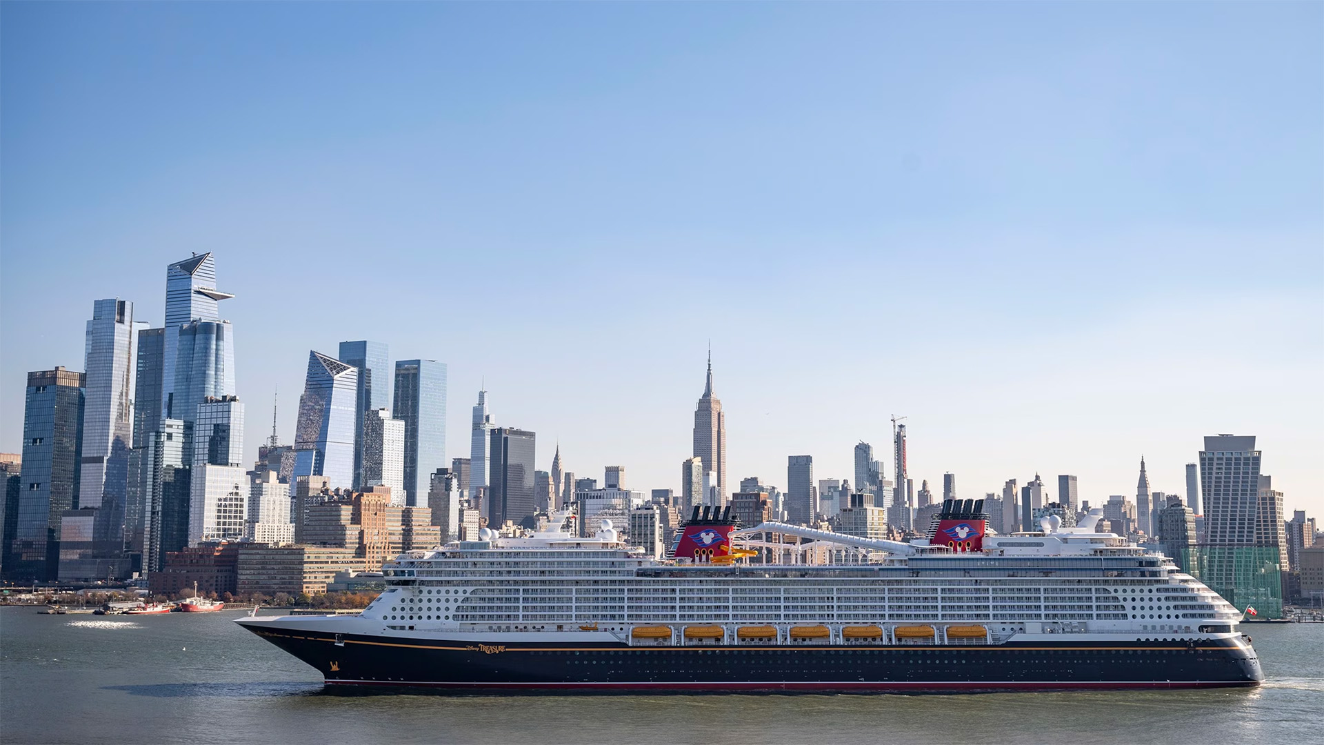 Disney Cruise Line's Disney Treasure ship was christened in New York City in November 2024.