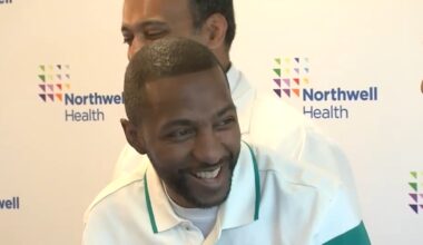 Queens dad thanks doctors after receiving first pancreas transplant on Long Island at North Shore University Hospital