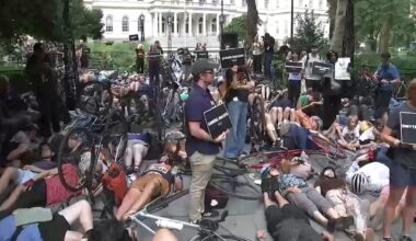 Protest at City Hall for safer streets after 4 killed in hit-and-run crashes in 5 days