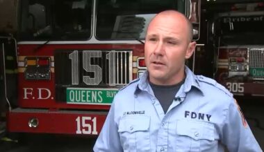 Off-duty FDNY lieutenant on morning run rescues man from Bronx house fire