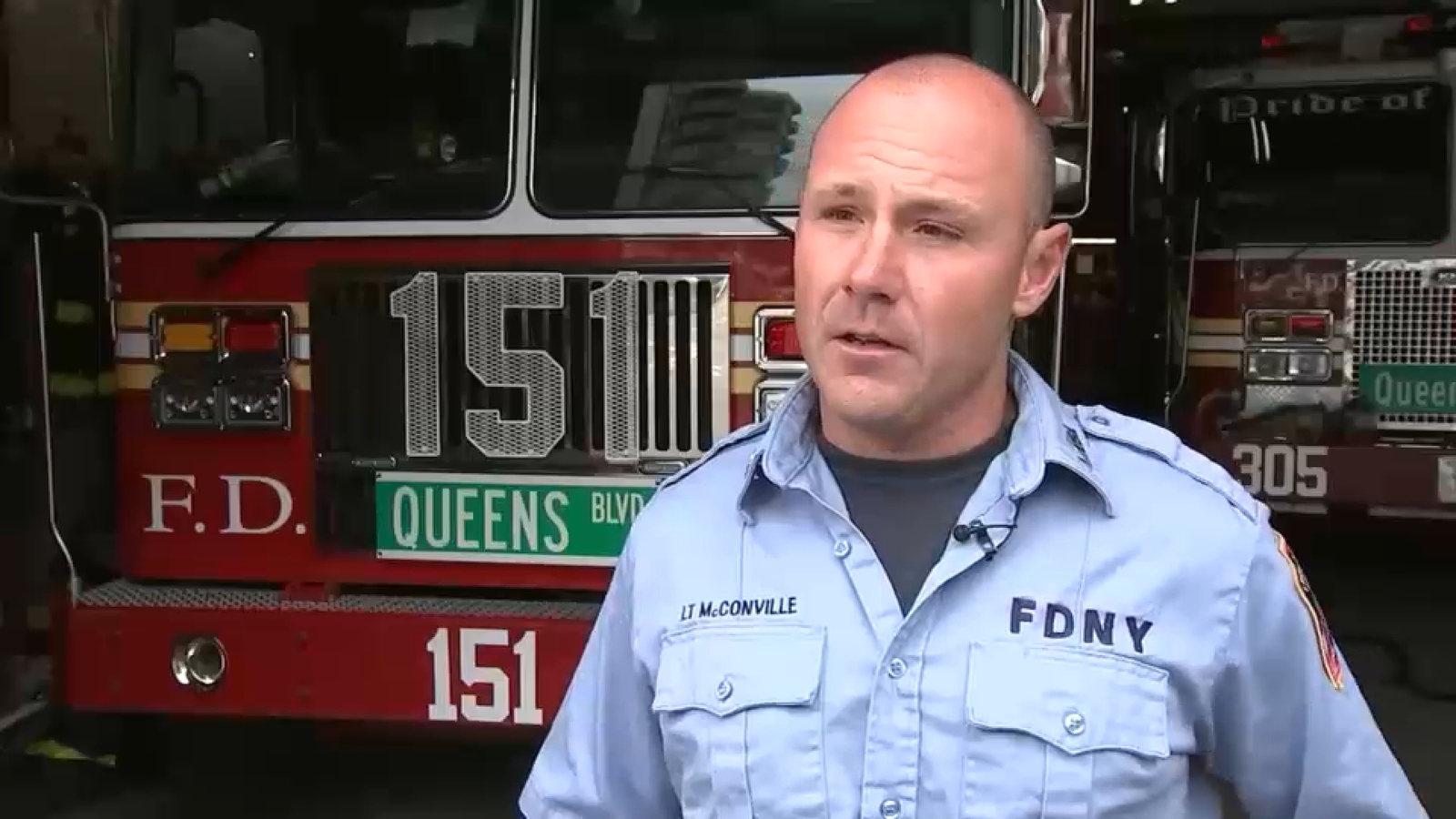 Off-duty FDNY lieutenant on morning run rescues man from Bronx house fire
