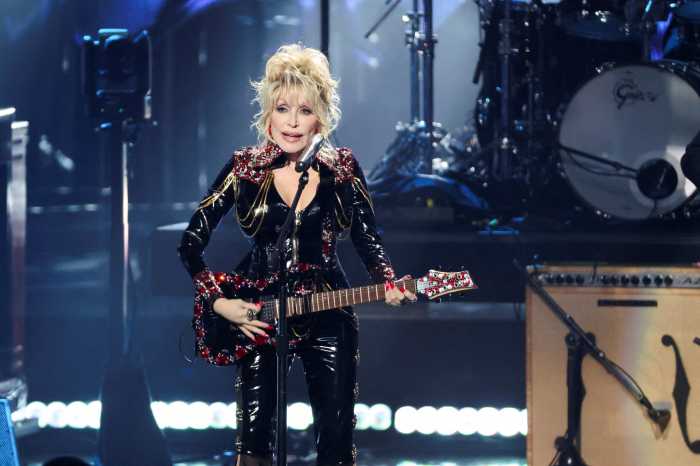 Dolly Parton performs at the 37th Annual Rock & Roll Hall of Fame Induction Ceremony in Los Angeles, California, U.S., November 6, 2022.