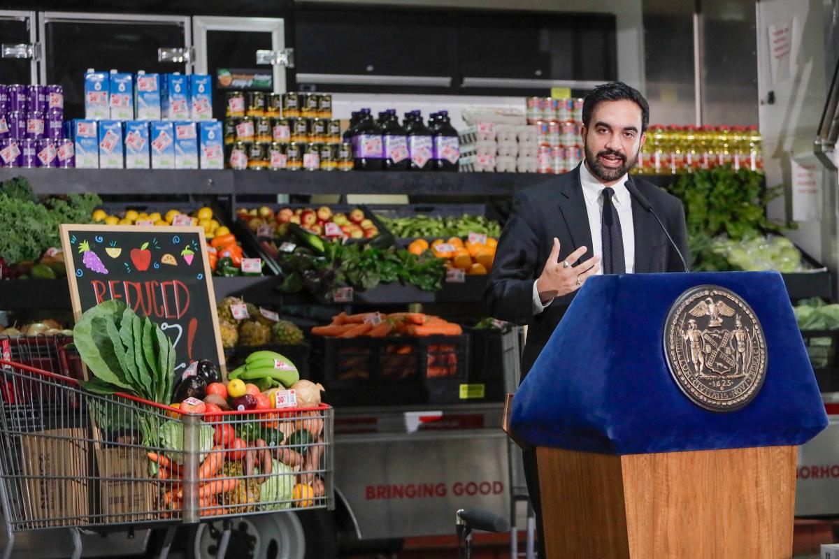 Mamdani's groceries will have him competing against . . . HIMSELF